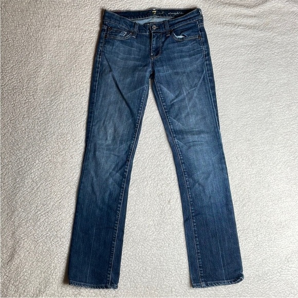 7 for all mankind Jeans Denim straight leg 
Size 25 x 29 - Picture 1 of 9
